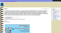 Desktop Screenshot of kyliebooker.wikispaces.com