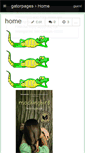 Mobile Screenshot of gatorpages.wikispaces.com