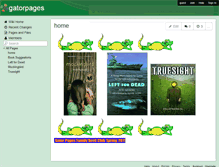 Tablet Screenshot of gatorpages.wikispaces.com