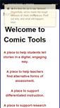 Mobile Screenshot of comictools.wikispaces.com