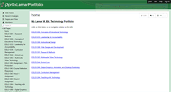 Desktop Screenshot of j3pr0xlamarportfolio.wikispaces.com