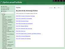 Tablet Screenshot of j3pr0xlamarportfolio.wikispaces.com
