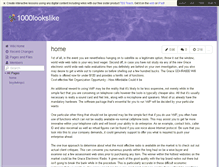 Tablet Screenshot of 1000lookslike.wikispaces.com
