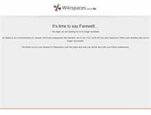 Tablet Screenshot of npsforeignlanguage.wikispaces.com