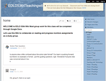 Tablet Screenshot of edld5364teachingwithtechnology.wikispaces.com