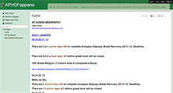Desktop Screenshot of aphgfoppiano.wikispaces.com