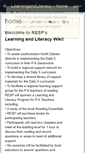 Mobile Screenshot of learningandliteracy.wikispaces.com