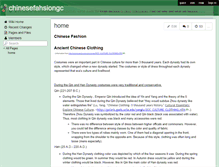 Tablet Screenshot of chinesefahsiongc.wikispaces.com