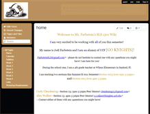 Tablet Screenshot of farbsteinsls.wikispaces.com