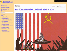 Tablet Screenshot of del45ahoy.wikispaces.com