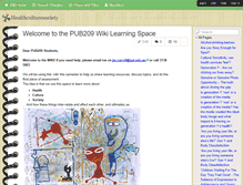 Tablet Screenshot of healthculturesociety.wikispaces.com