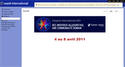 Desktop Screenshot of csadl-international.wikispaces.com
