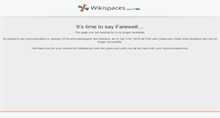 Desktop Screenshot of msgreenshomepage.wikispaces.com