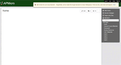 Desktop Screenshot of apmicro.wikispaces.com