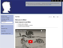 Tablet Screenshot of iu12workexperience.wikispaces.com