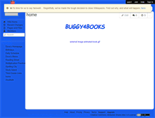 Tablet Screenshot of buggy4books.wikispaces.com