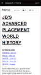 Mobile Screenshot of jbapwoh.wikispaces.com