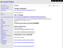 Tablet Screenshot of hess07felles.wikispaces.com