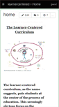 Mobile Screenshot of learnercentered.wikispaces.com