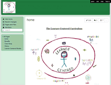 Tablet Screenshot of learnercentered.wikispaces.com