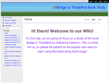 Tablet Screenshot of bttbookstudy.wikispaces.com