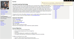 Desktop Screenshot of iltech.wikispaces.com