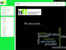 Tablet Screenshot of issh.wikispaces.com