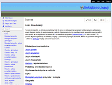 Tablet Screenshot of linkidlaedukacji.wikispaces.com