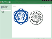 Tablet Screenshot of cursmanigut.wikispaces.com