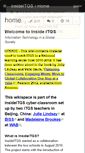 Mobile Screenshot of insideitgs.wikispaces.com