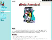 Tablet Screenshot of holaamerica.wikispaces.com