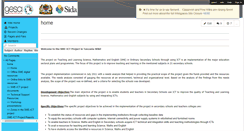 Desktop Screenshot of ict4-science-maths-english-tanzania.wikispaces.com