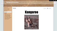 Desktop Screenshot of kangaroorubymiles.wikispaces.com