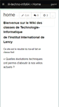 Mobile Screenshot of iil-techno-info64.wikispaces.com