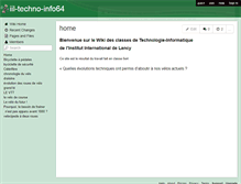 Tablet Screenshot of iil-techno-info64.wikispaces.com