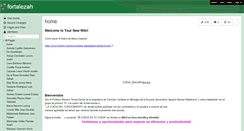 Desktop Screenshot of fortalezah.wikispaces.com