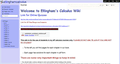 Desktop Screenshot of ellinghamcalculus.wikispaces.com
