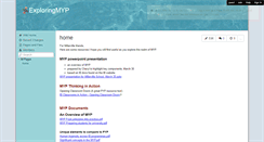 Desktop Screenshot of exploringmyp.wikispaces.com