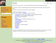 Tablet Screenshot of garyelliott.wikispaces.com
