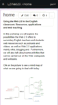 Mobile Screenshot of l2web20.wikispaces.com