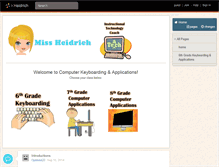 Tablet Screenshot of heidrich.wikispaces.com