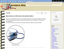 Tablet Screenshot of instrumentalmedico-2011.wikispaces.com