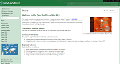 Desktop Screenshot of food-additive.wikispaces.com