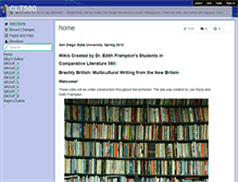 Tablet Screenshot of clt580.wikispaces.com