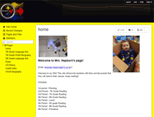 Tablet Screenshot of hepburnenglish.wikispaces.com
