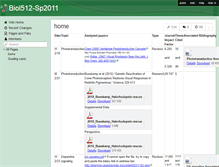 Tablet Screenshot of biol512-sp2011.wikispaces.com