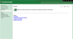 Desktop Screenshot of introecorober.wikispaces.com