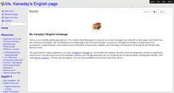 Desktop Screenshot of english-homepage.wikispaces.com