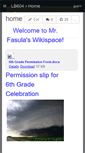 Mobile Screenshot of lb604.wikispaces.com