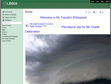Tablet Screenshot of lb604.wikispaces.com